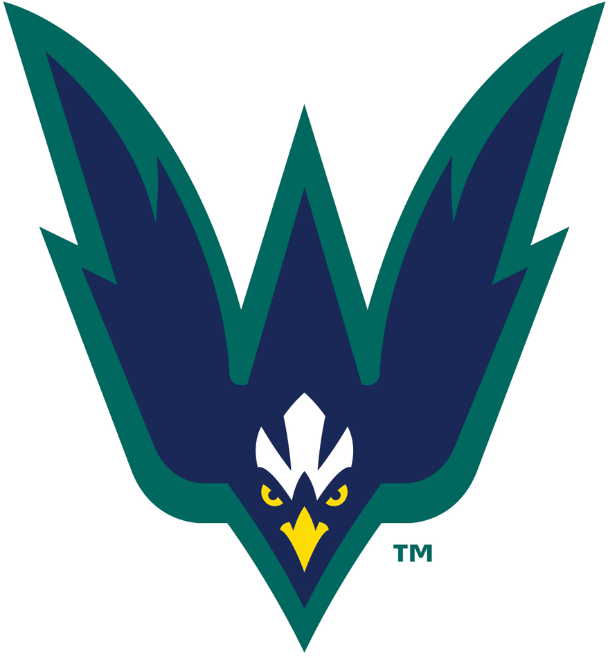 NC-Wilmington Seahawks 2015-Pres Secondary Logo v2 diy fabric transfer